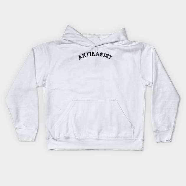 Anti Racist Kids Hoodie by Football from the Left